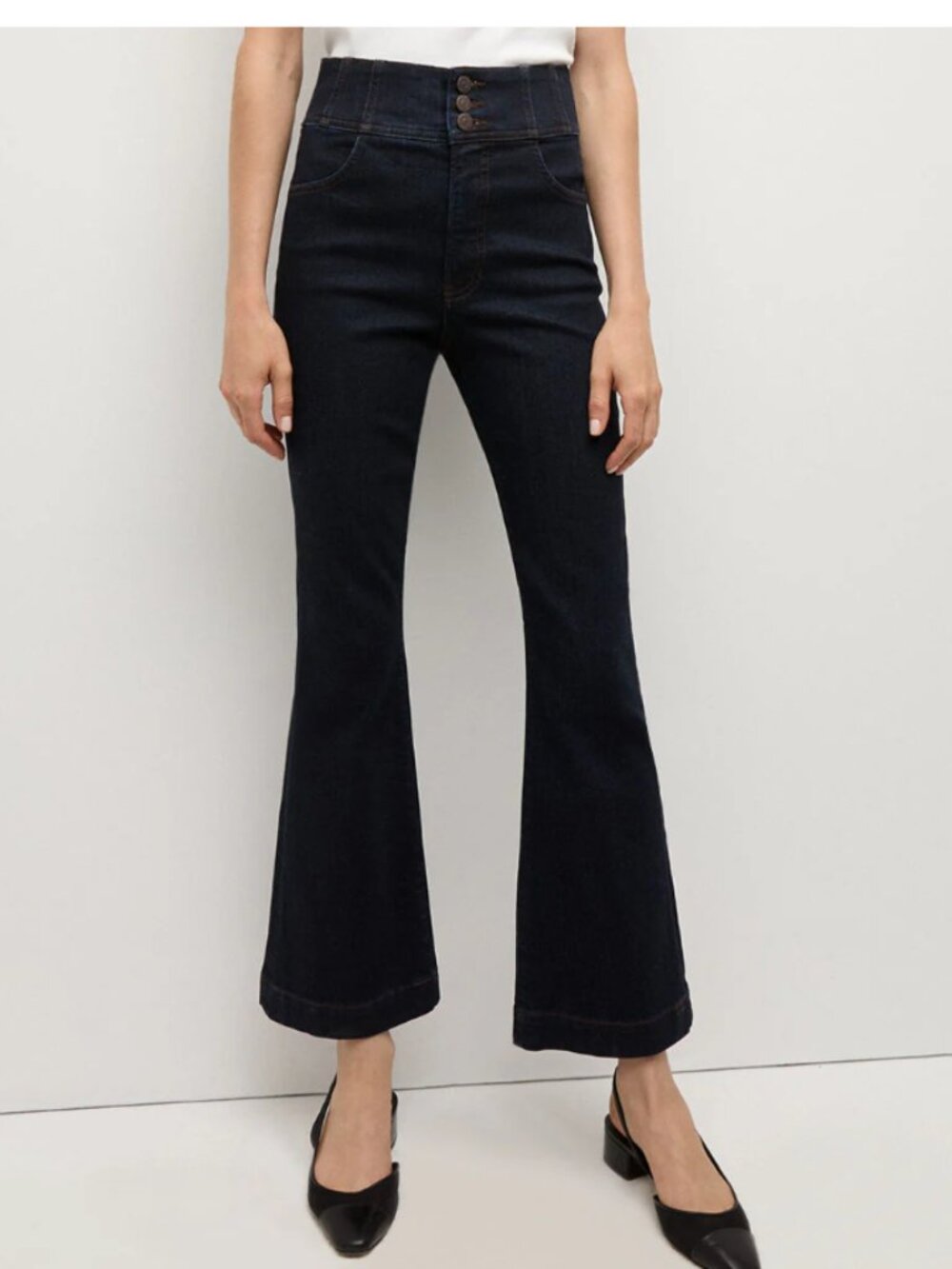 Veronica Beard Carson Ankle Kick‎ Flare Jeans Size 26